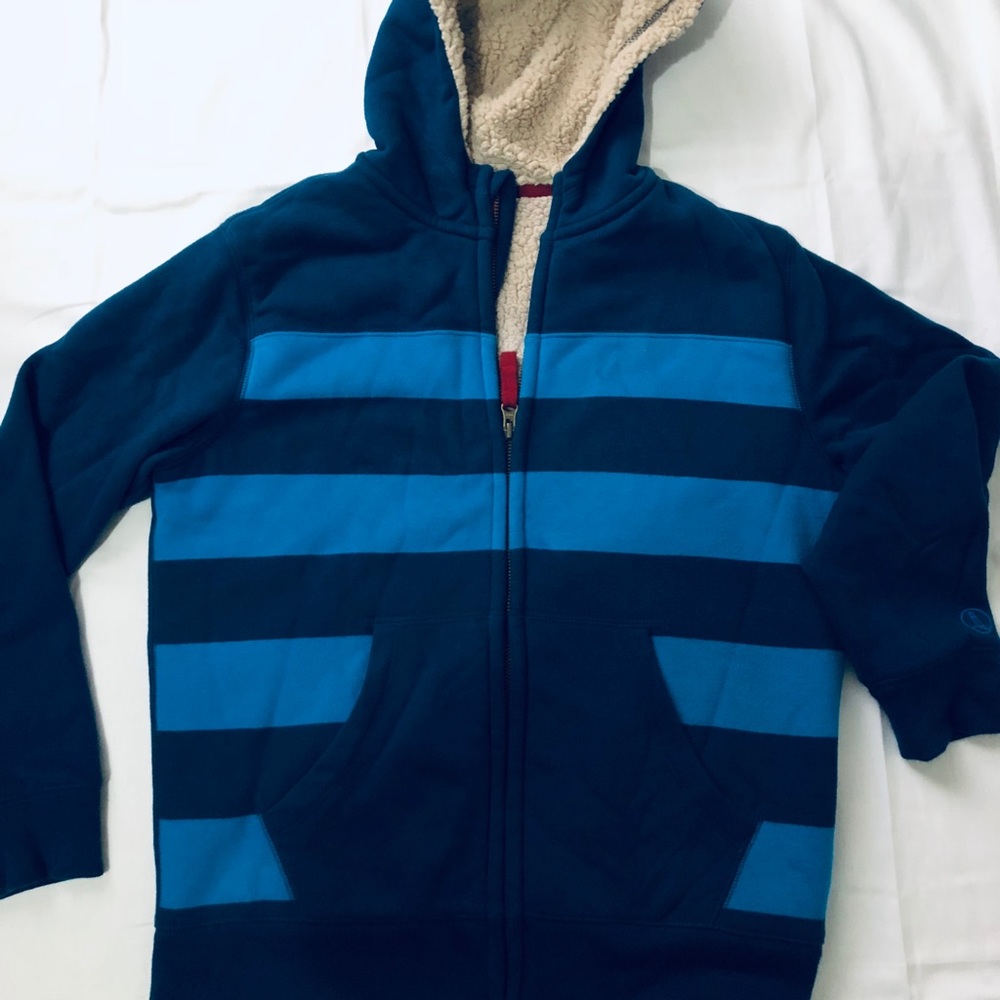 Boys Sherpa Lined Hoodie - Lands' End!